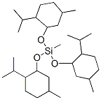 Methyltris[5-methyl-2-(1-methylethyl)cyclohexyloxy]silane 结构式