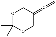 5-Ethenylidene-2,2-dimethyl-1,3-dioxane 结构式