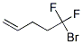 5-Bromo-5,5-difluoro-1-pentene Structure