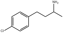 4-(4-chlorophenyl)butan-2-amine 结构式