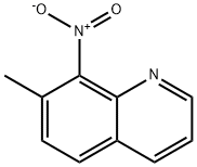 7-METHYL-8-NITROQUINOLINE Struktur