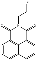 N-(2-氯乙基)-1,8-萘二甲酰亚胺,74732-00-6,结构式