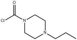 1-Piperazinecarbonyl chloride, 4-propyl- (9CI) 化学構造式