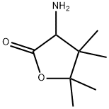 2(3H)-Furanone, 3-aminodihydro-4,4,5,5-tetramethyl- (9CI) Structure