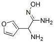 3-Furanethanimidamide,  -alpha--amino-N-hydroxy- Structure