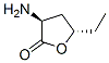 2(3H)-Furanone,3-amino-5-ethyldihydro-,(3S,5S)-(9CI) 结构式