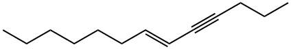 (E)-6-Tridecen-4-yne 结构式