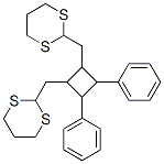 2,2'-[(3,4-Diphenyl-1,2-cyclobutanediyl)bis(methylene)]bis(1,3-dithiane)|