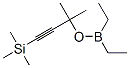 Diethylborinic acid 1,1-dimethyl-3-(trimethylsilyl)-2-propynyl ester 结构式