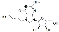 7-(delta-hydroxybutyl)guanosine,74746-57-9,结构式