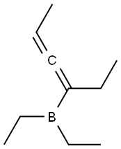 4-(Diethylboryl)-2,3-hexadiene 结构式