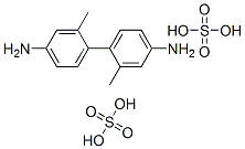 4,4'-bi-m-toluidine dihydrogen bis(sulphate) 结构式