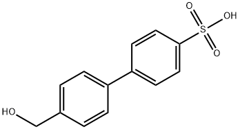 4-(4-Hydroxymethylphenyl)phenylsulfonic acid Struktur