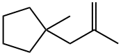 1-Methyl-1-(2-methyl-2-propenyl)cyclopentane 结构式