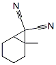 1-Methylbicyclo[4.1.0]heptane-7,7-dicarbonitrile,74764-53-7,结构式