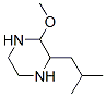 Piperazine, 2-methoxy-3-(2-methylpropyl)- (9CI),74784-14-8,结构式