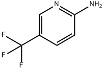 2-アミノ-5-(トリフルオロメチル)ピリジン 化学構造式