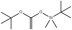 (1-叔丁氧乙烯氧基)(叔丁基)二甲基硅烷,74786-02-0,结构式