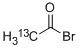 ACETYL BROMIDE-2-13C Structure