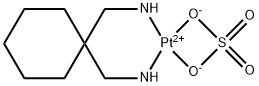 [cyclohexane-1,1-diylbis(methylamine)-N,N'][sulphato(2-)-O,O']platinum Structure