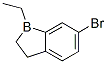 6-Bromo-1-ethyl-2,3-dihydro-1H-1-benzoborole 结构式