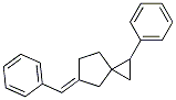 1-フェニル-5-(フェニルメチレン)スピロ[2.4]ヘプタン 化学構造式