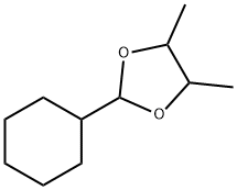 2-Cyclohexyl-4,5-dimethyl-1,3-dioxolane|