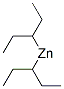 Bis(1-ethylpropyl)zinc 结构式