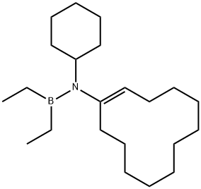 [(Cyclododecen-1-yl)cyclohexylamino]diethylborane|