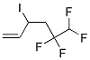 5,5,6,6-Tetrafluoro-3-iodo-1-hexene Structure