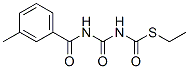 (3-Methylbenzoylaminocarbonyl)thiocarbamic acid S-ethyl ester 结构式