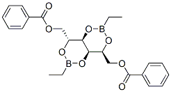 2-O,4-O:3-O,5-O-Bis(ethylboranediyl)-D-glucitol 1,6-dibenzoate|