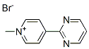 74801-34-6 Pyridinium, 1-methyl-4-(2-pyrimidinyl)-, bromide (9CI)