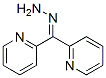 ジ(ピリジン-2-イル)ケトンヒドラゾン 化学構造式
