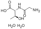グリシル-D-トレオニン二水和物 化学構造式