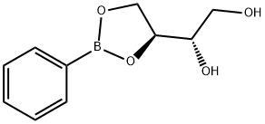 (S)-[(S)-2-Phenyl-1,3,2-dioxaborolan-4-yl]-1,2-ethanediol 结构式