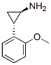 Cyclopropanamine, 2-(2-methoxyphenyl)-, trans-(+)- (9CI)|