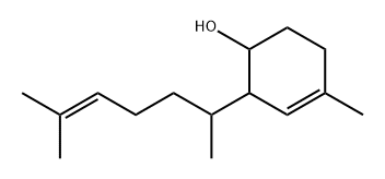 4-Methyl-2-(1,5-dimethyl-4-hexenyl)-3-cyclohexen-1-ol Structure