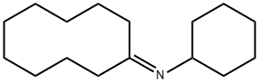 N-Cyclohexylcyclodecanimine 结构式