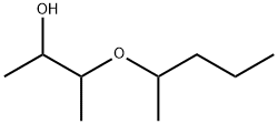 3-(1-Methylbutoxy)-2-butanol Struktur