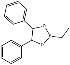 2-Ethyl-4,5-diphenyl-1,3,2-dioxaborolane 结构式