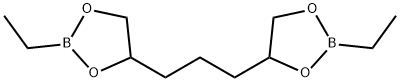 4,4'-(1,3-Propanediyl)bis(2-ethyl-1,3,2-dioxaborolane) Structure