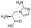 1H-Imidazole-1-propanoicacid,alpha,2-diamino-,(S)-(9CI) 化学構造式