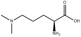 Ornithine, N5,N5-dimethyl- (9CI) 结构式