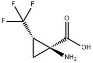 Cyclopropanecarboxylic acid, 1-amino-2-(trifluoromethyl)-, (1S,2S)- (9CI),748121-19-9,结构式