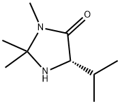 4-Imidazolidinone,2,2,3-trimethyl-5-(1-methylethyl)-,(5S)-(9CI) Structure