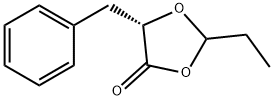 1,3-Dioxolan-4-one,2-ethyl-5-(phenylmethyl)-,(5S)-(9CI) Structure