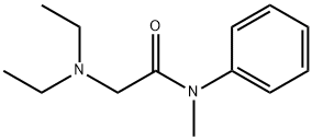 2-diethylamino-N-methyl-N-phenyl-acetamide Structure