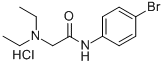 N-(4-Bromophenyl)-2-(diethylamino)acetamide monohydrochloride 化学構造式