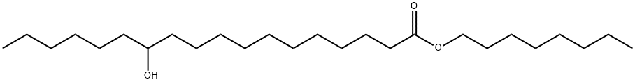 OCTYL 12-HYDROXYSTEARATE,74819-90-2,结构式